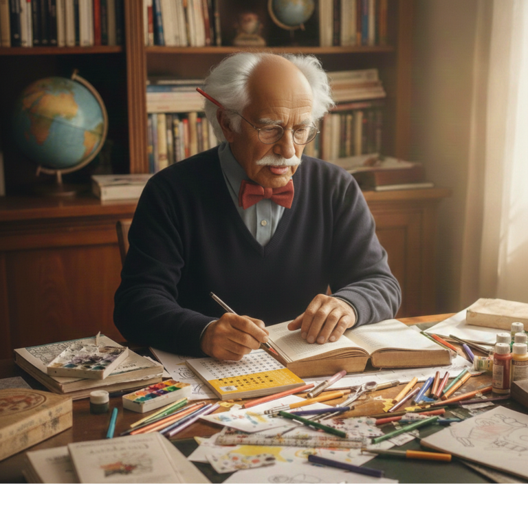 trabjando con rompecabezas y palabras