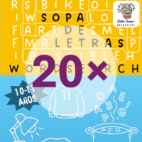 20x Sopa de Letras | Word Search | 10-11